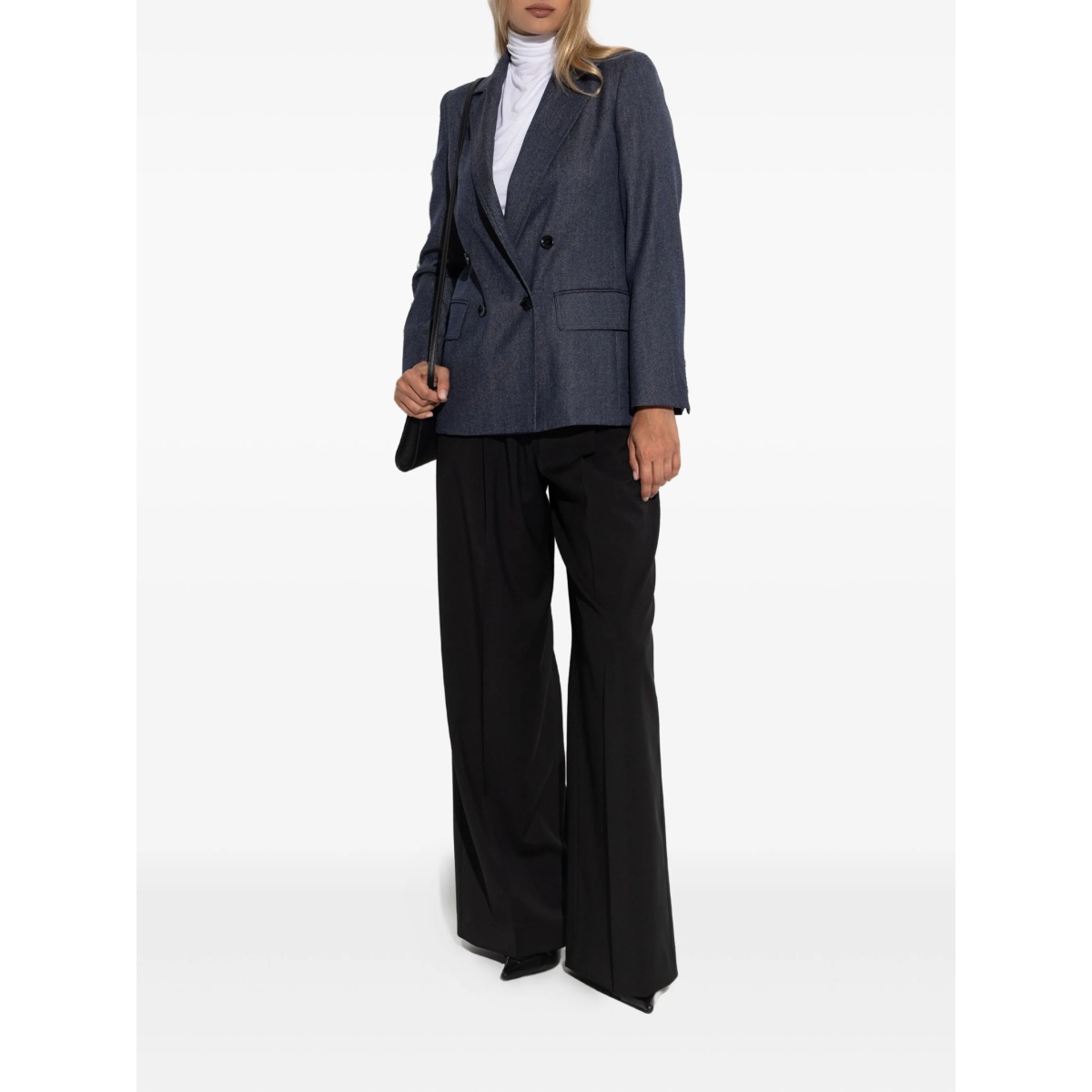double-breasted wool jacket - Img 2