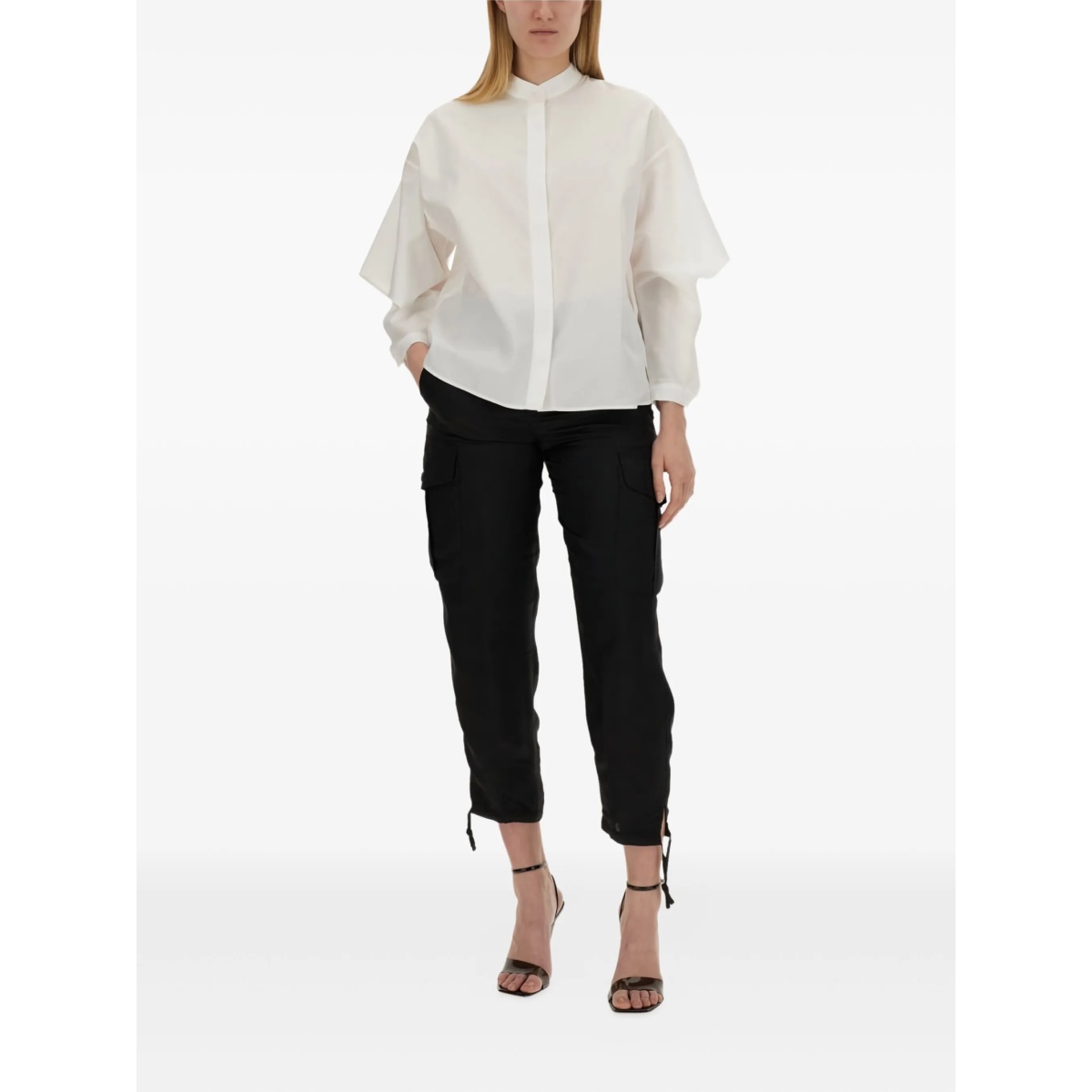 drawstring cargo trousers - Img 2