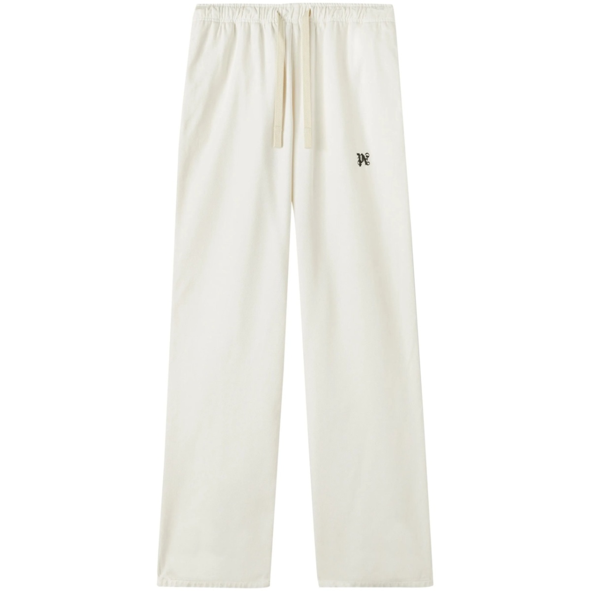 drawstring cotton trousers