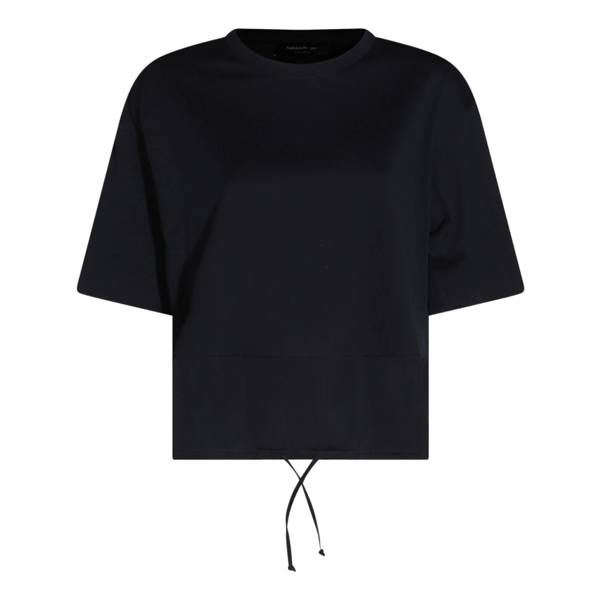 drawstring hem t-shirt