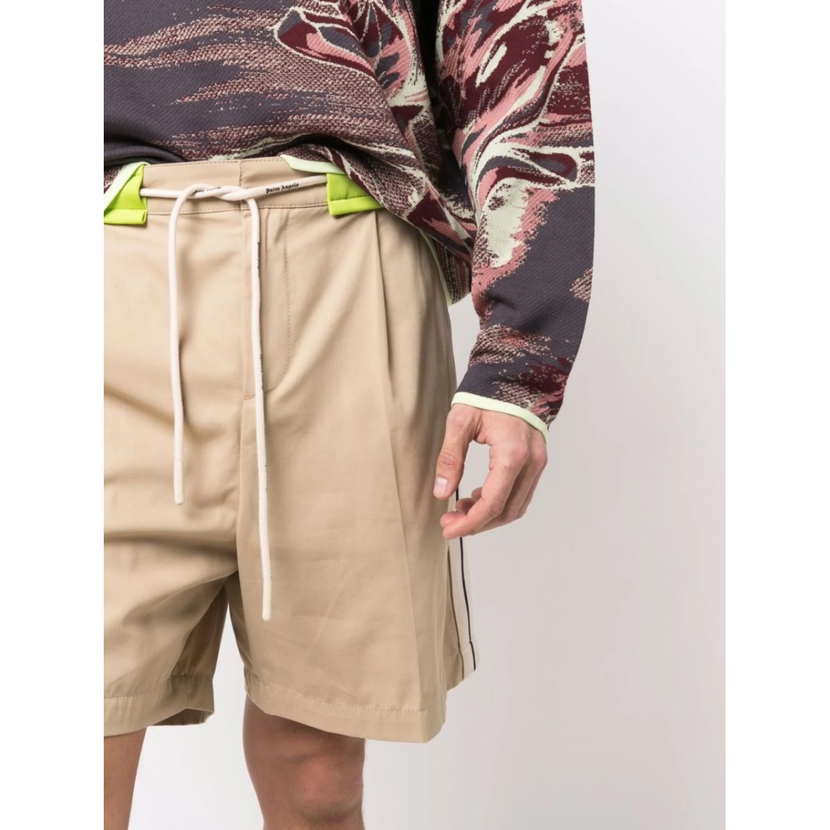drawstring tailored shorts - Img 5