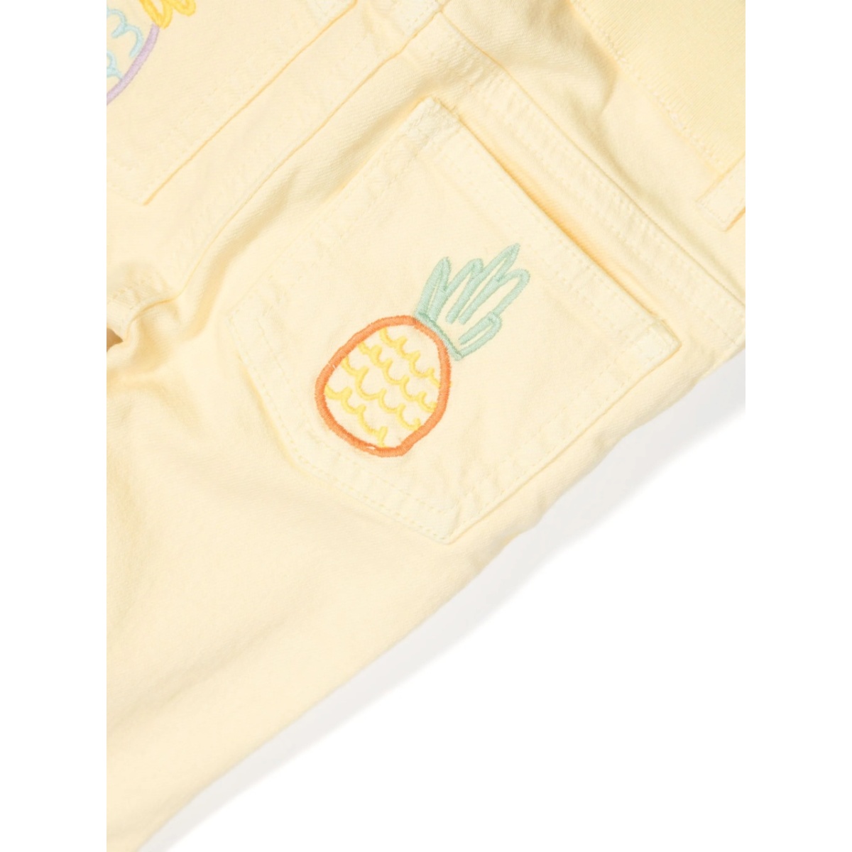 embroidered cotton trousers - Img 3