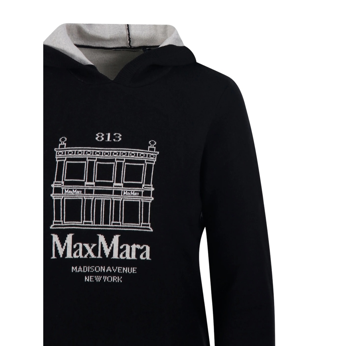 embroidered-logo hoodie - Img 4