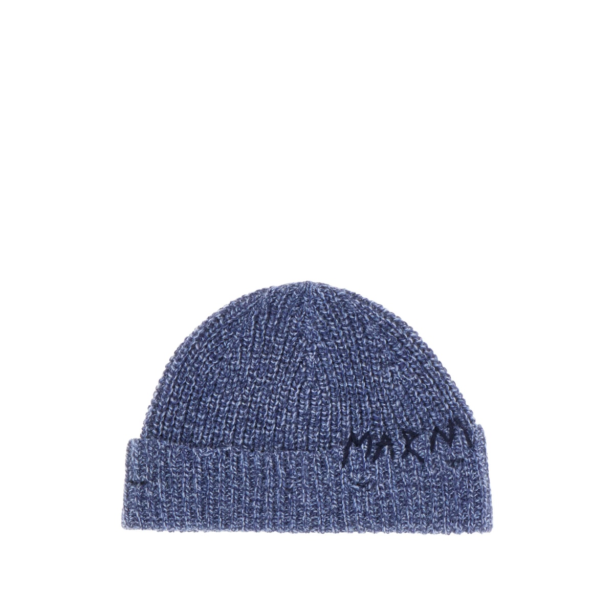 embroidered-logo knit beanie