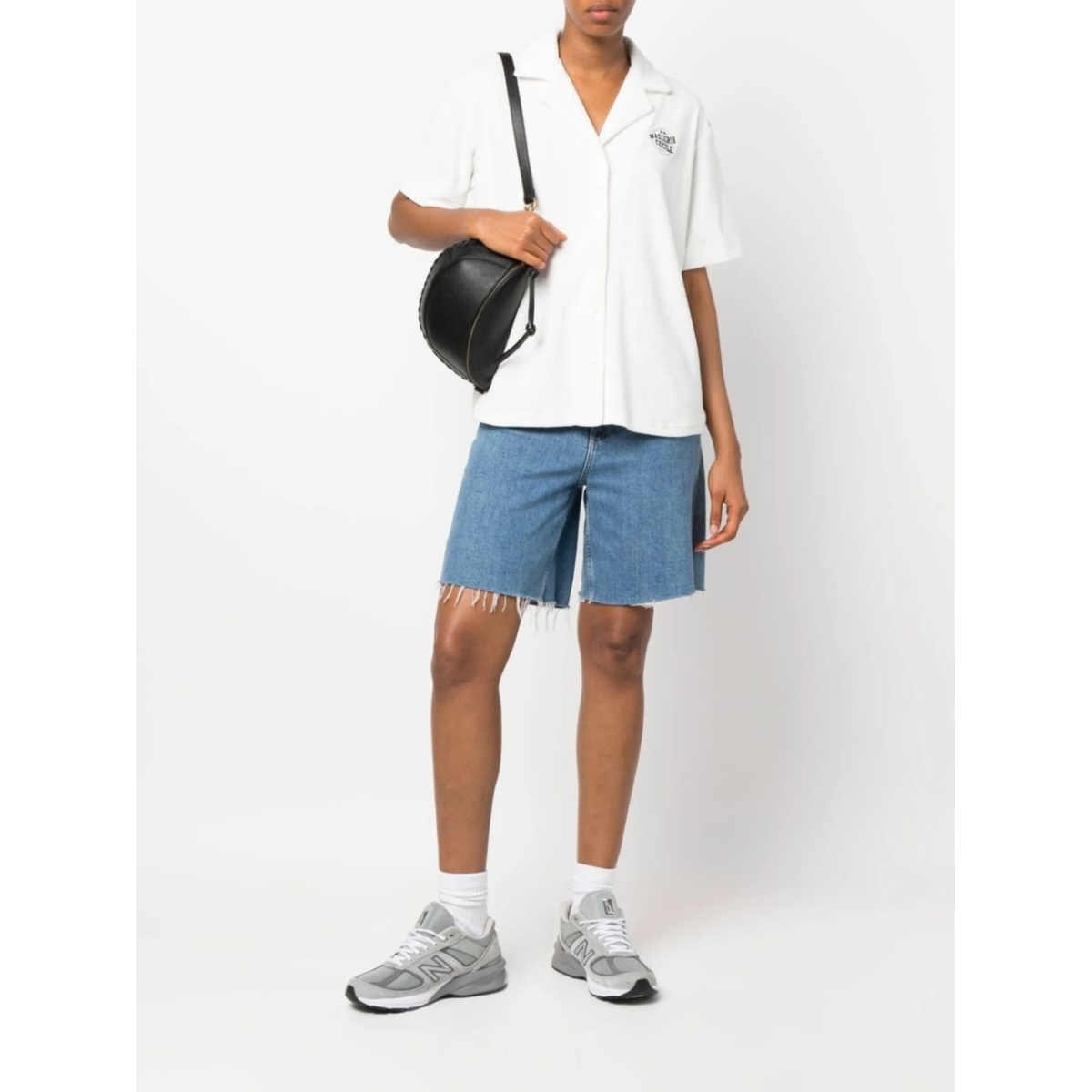 embroidered-logo short-sleeve shirt - Img 2
