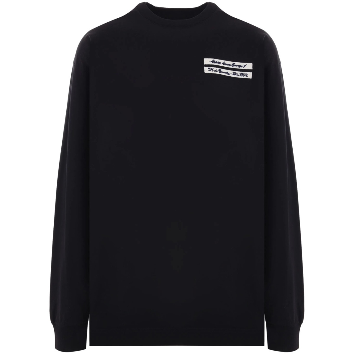 embroidered-motif sweatshirt