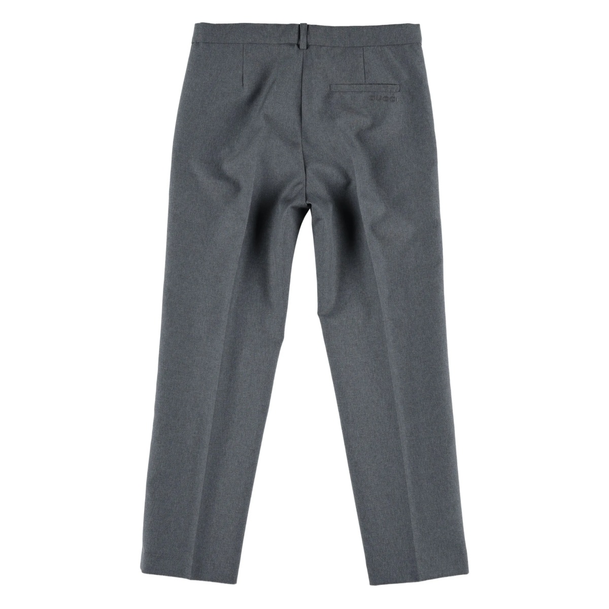embroidered-pocket trousers - Img 2