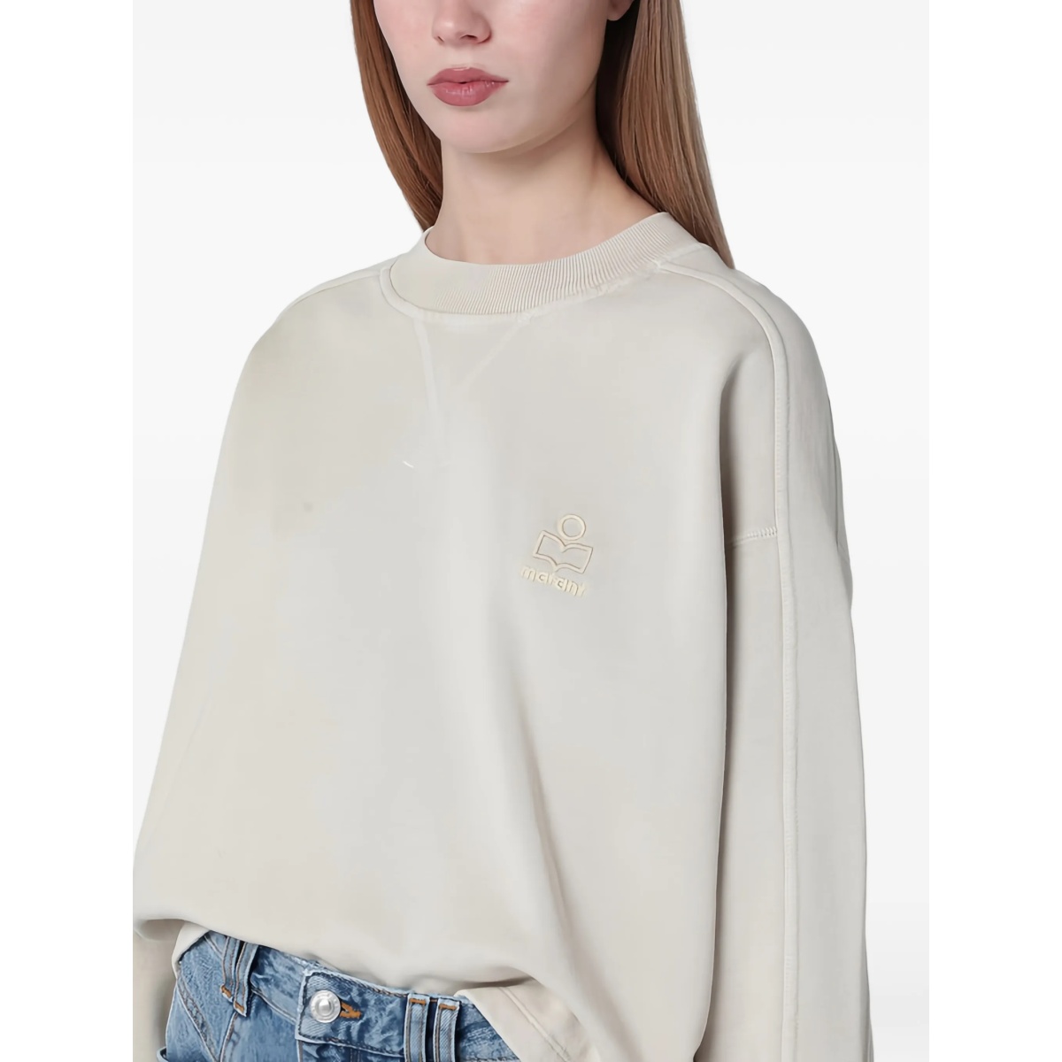 embroidered sweatshirt - Img 4