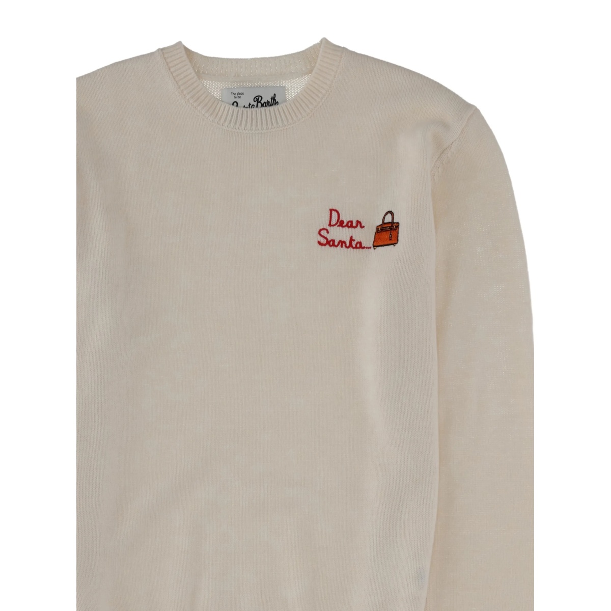 embroidery graphic sweater - Img 2