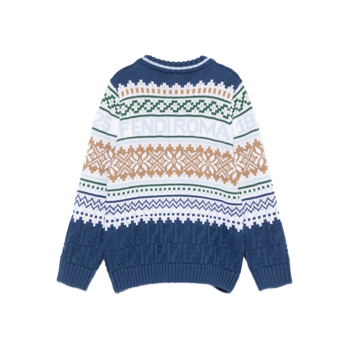fairisle logo sweater - Img 2