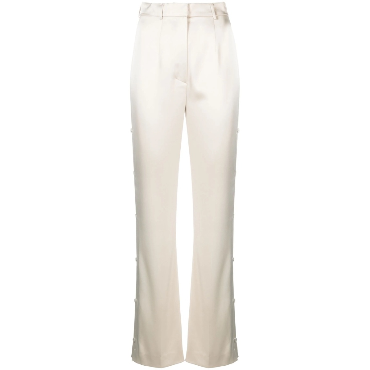 Felina side-button satin pants