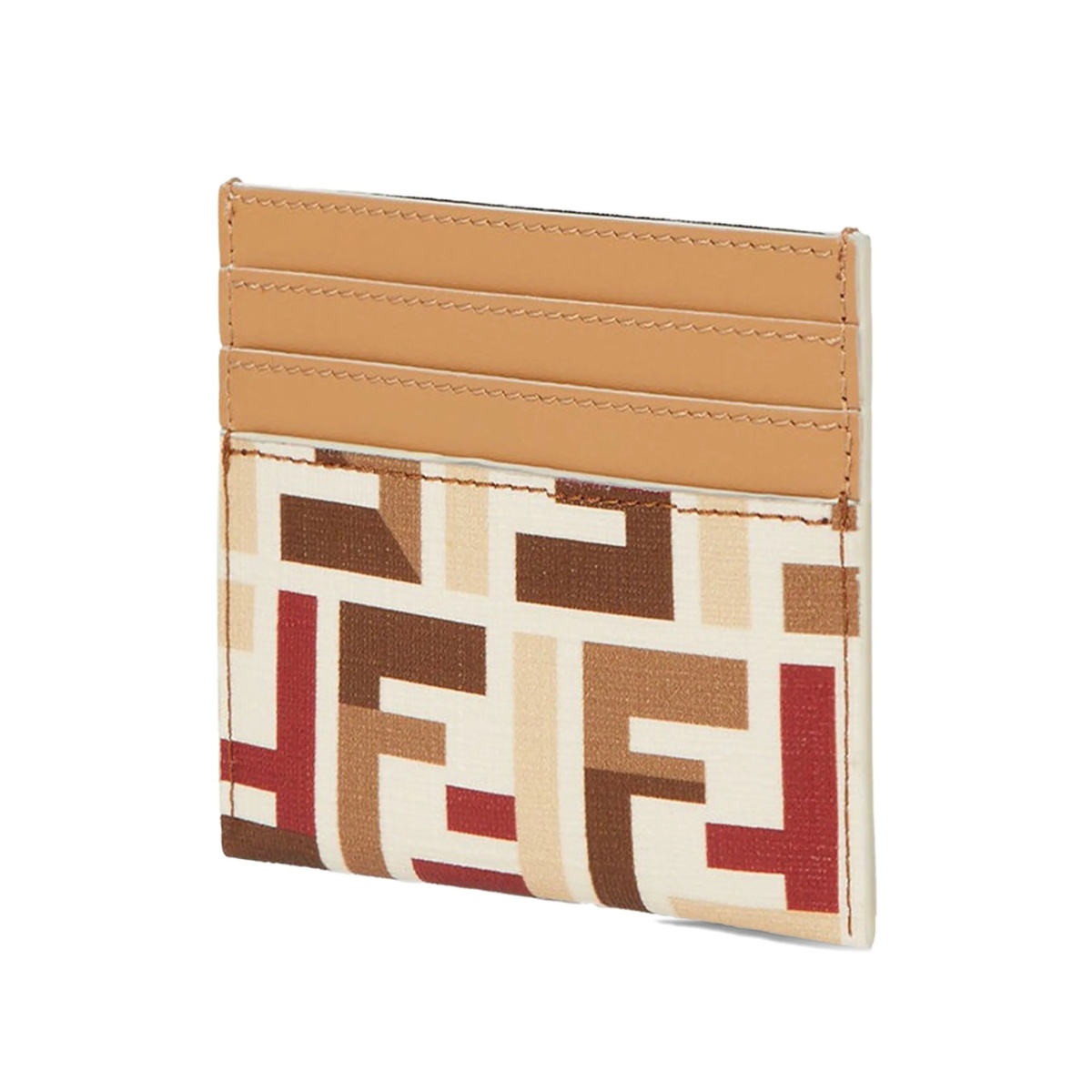 FF-pattern leather card holder - Img 2