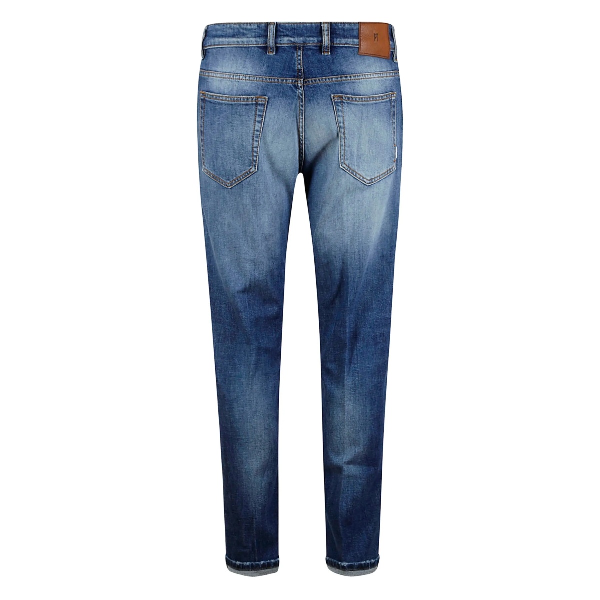 five-pocket denim jeans - Img 2