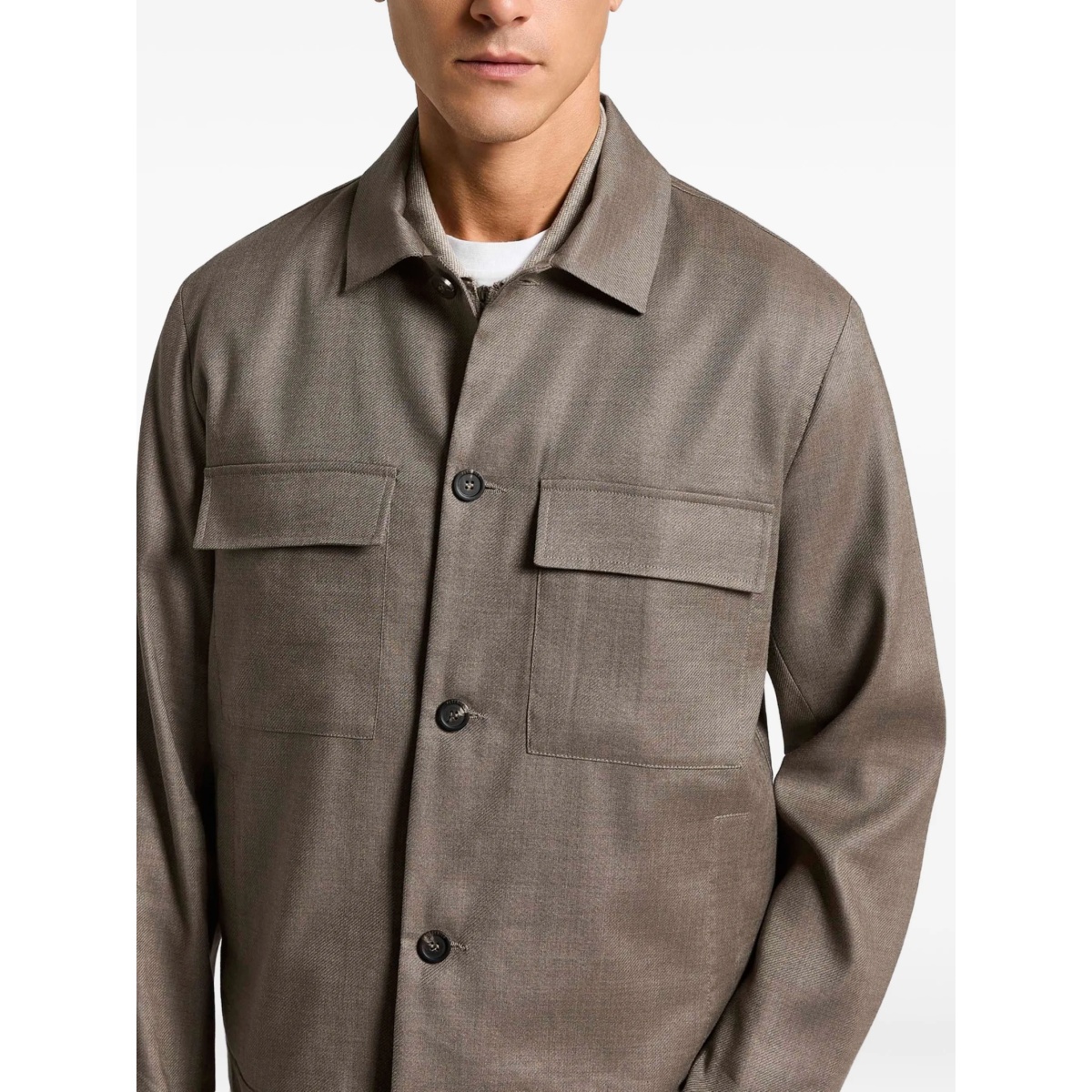 flap-pocket jacket - Img 3