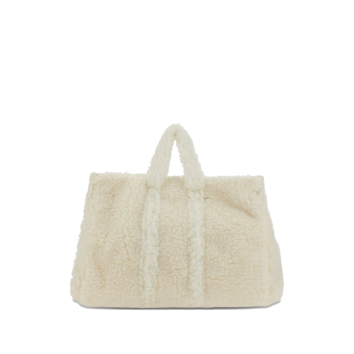 fleece-texture tote bag - Img 2