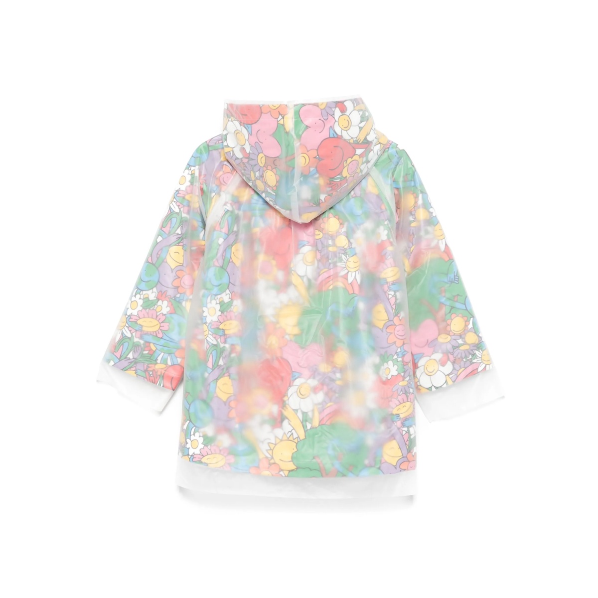 floral-print raincoat - Img 2
