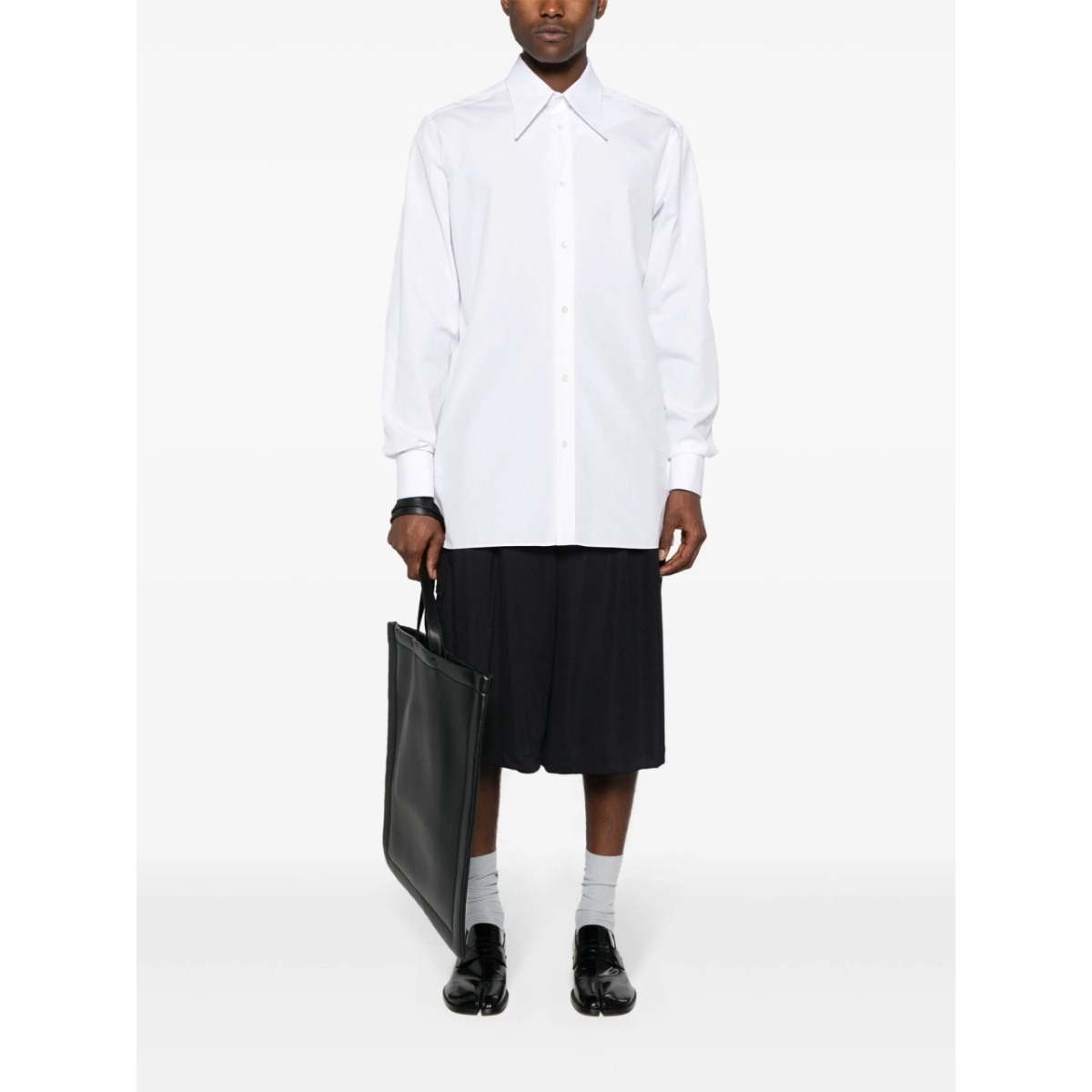 four-stitch cotton shirt - Img 2