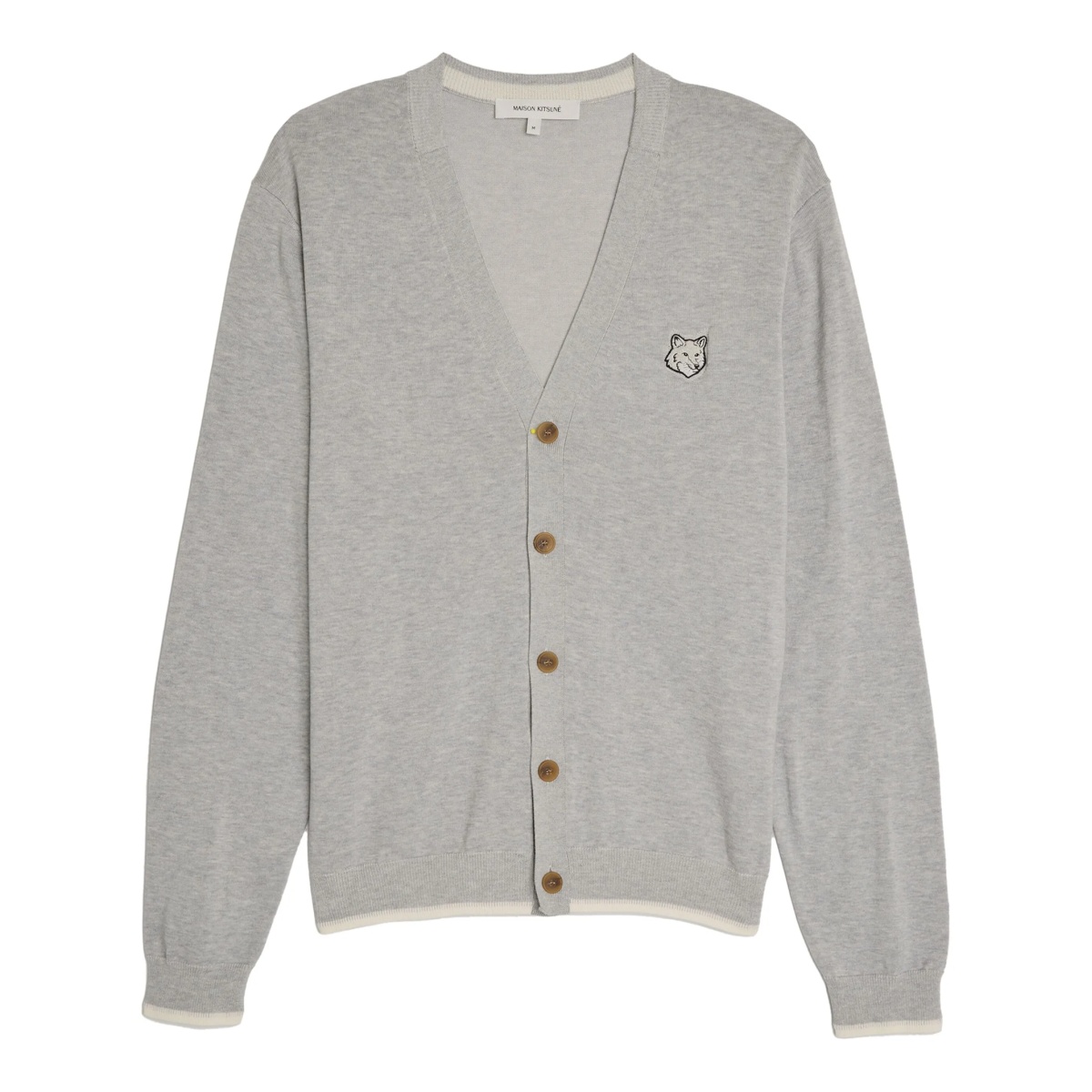 Fox Head cotton cardigan