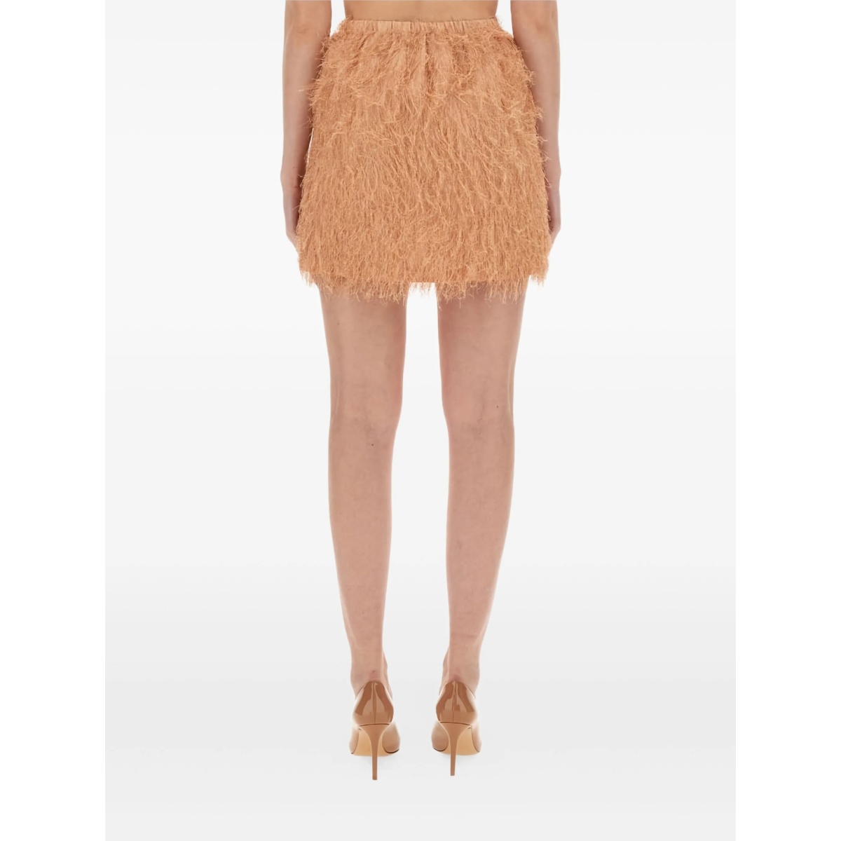 fringed mini skirt - Img 4