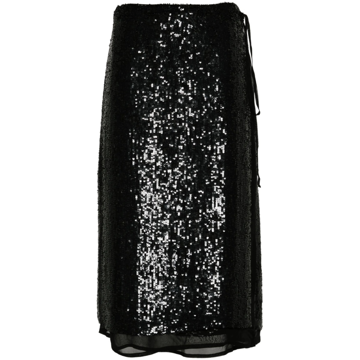 Gabriel sequinned wrap skirt