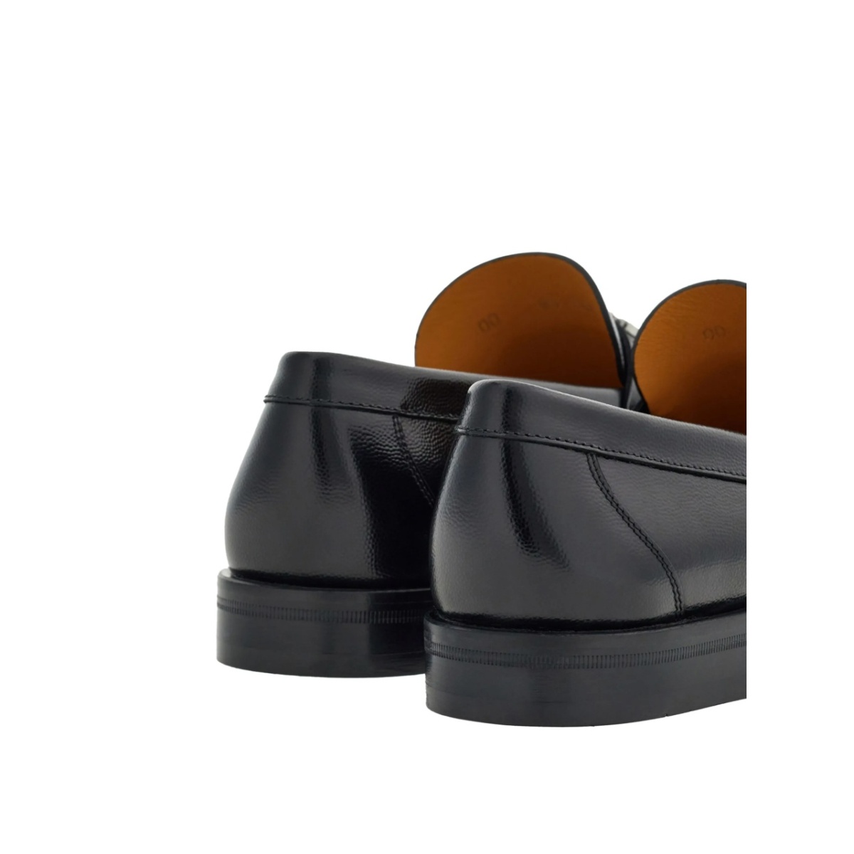 Gancini leather loafers - Img 3