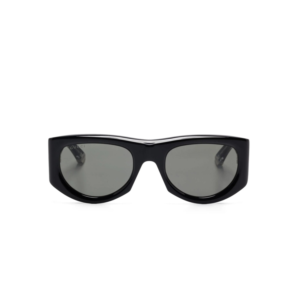 geometric-frame sunglasses