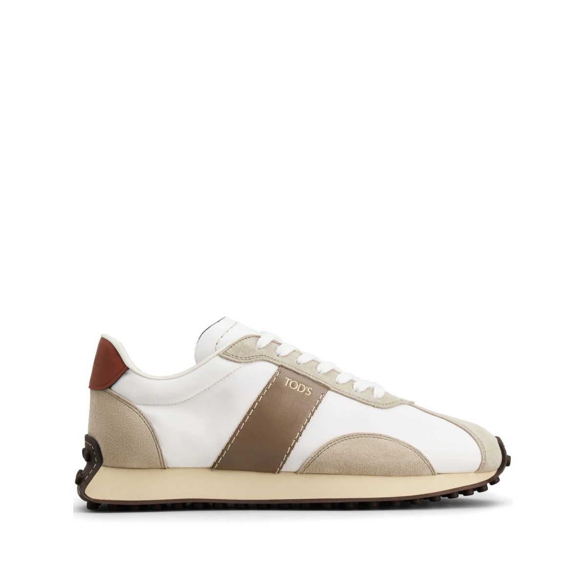 Gommino panelled sneakers