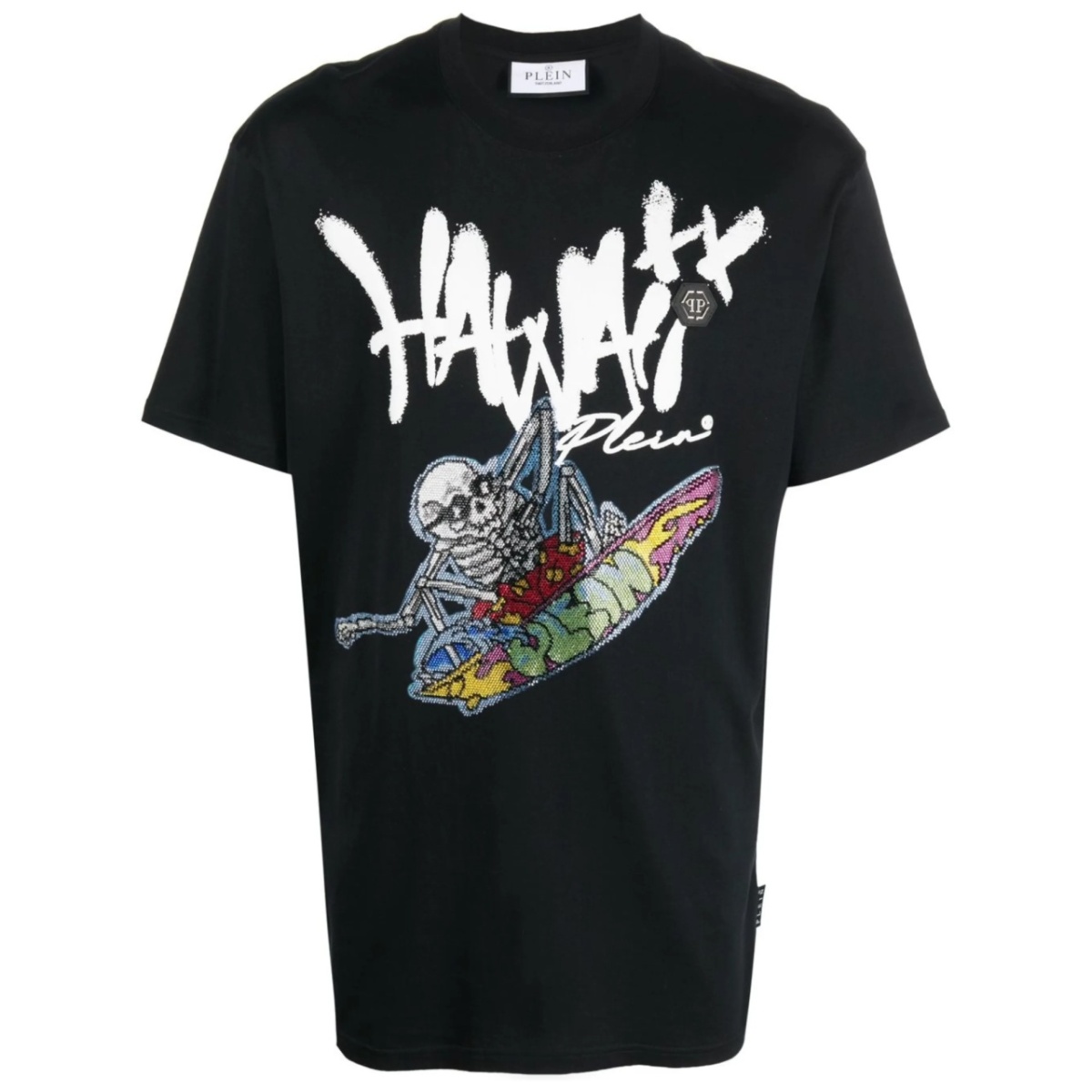 graphic-print short-sleeved T-shirt