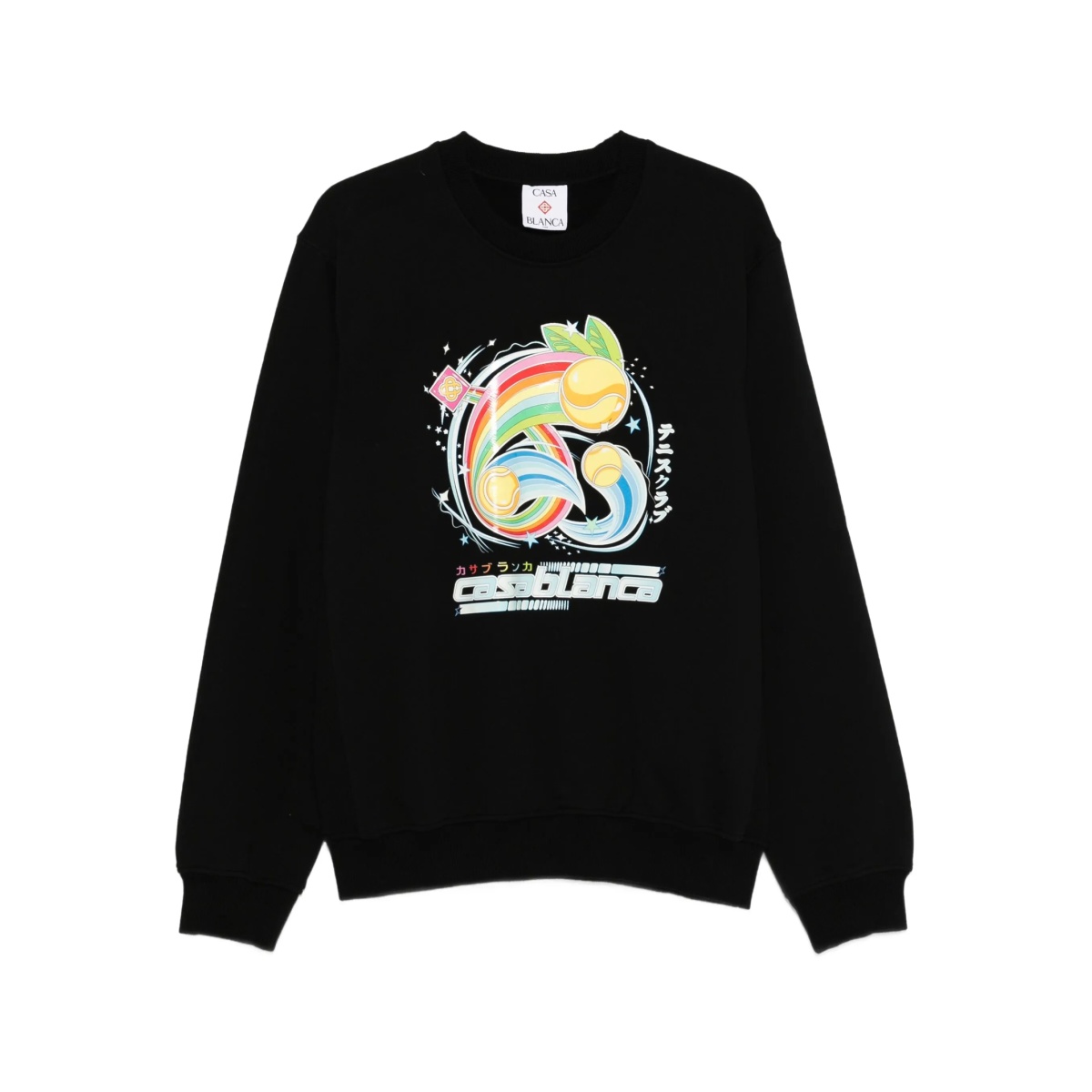 graphic-print sweatshirt