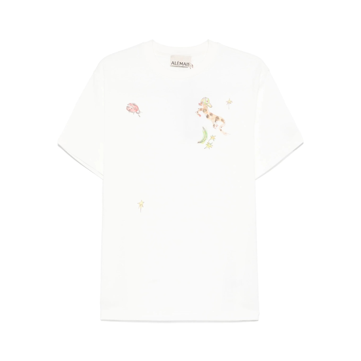 graphic-print T-shirt
