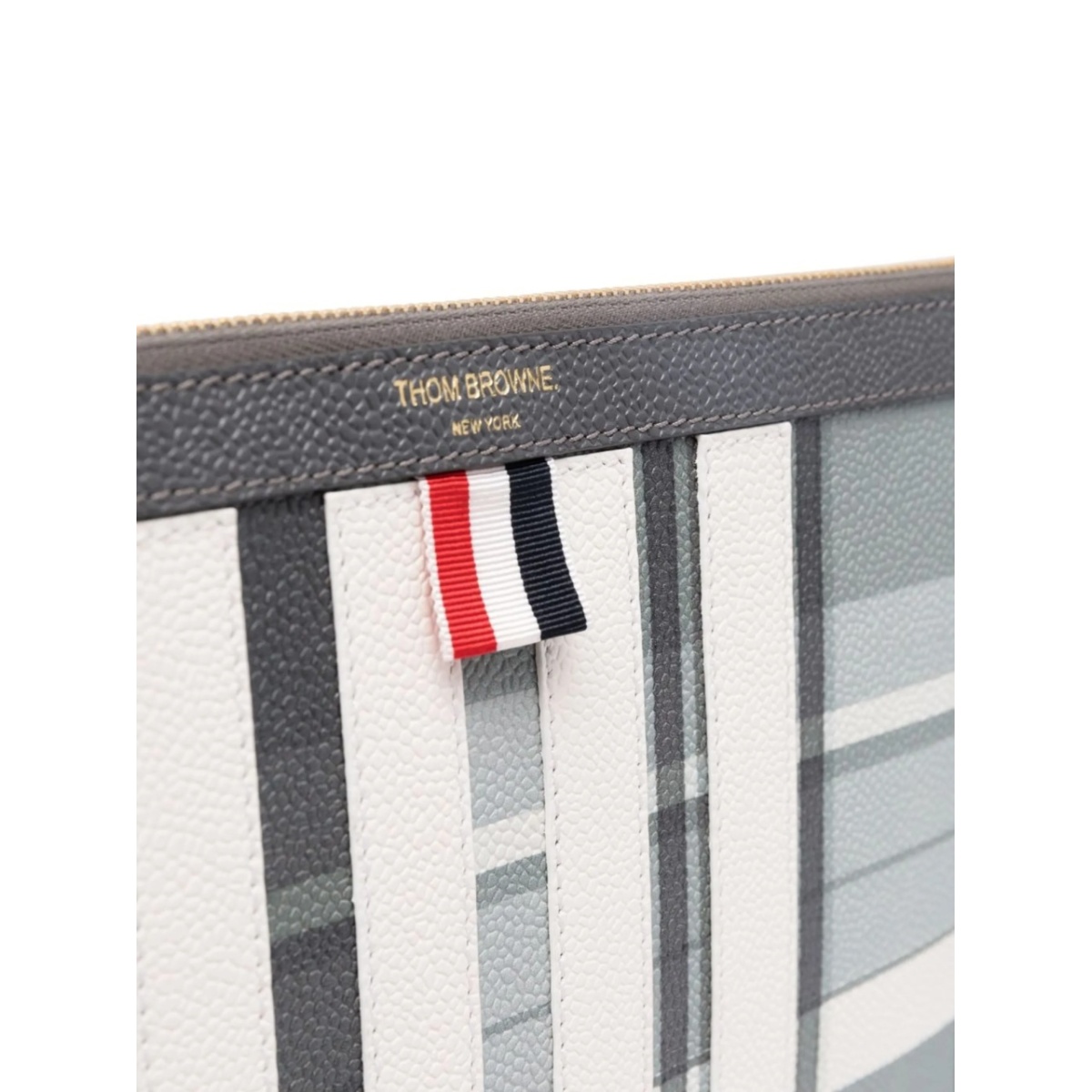 grosgrain-loop trim clutch bag - Img 4