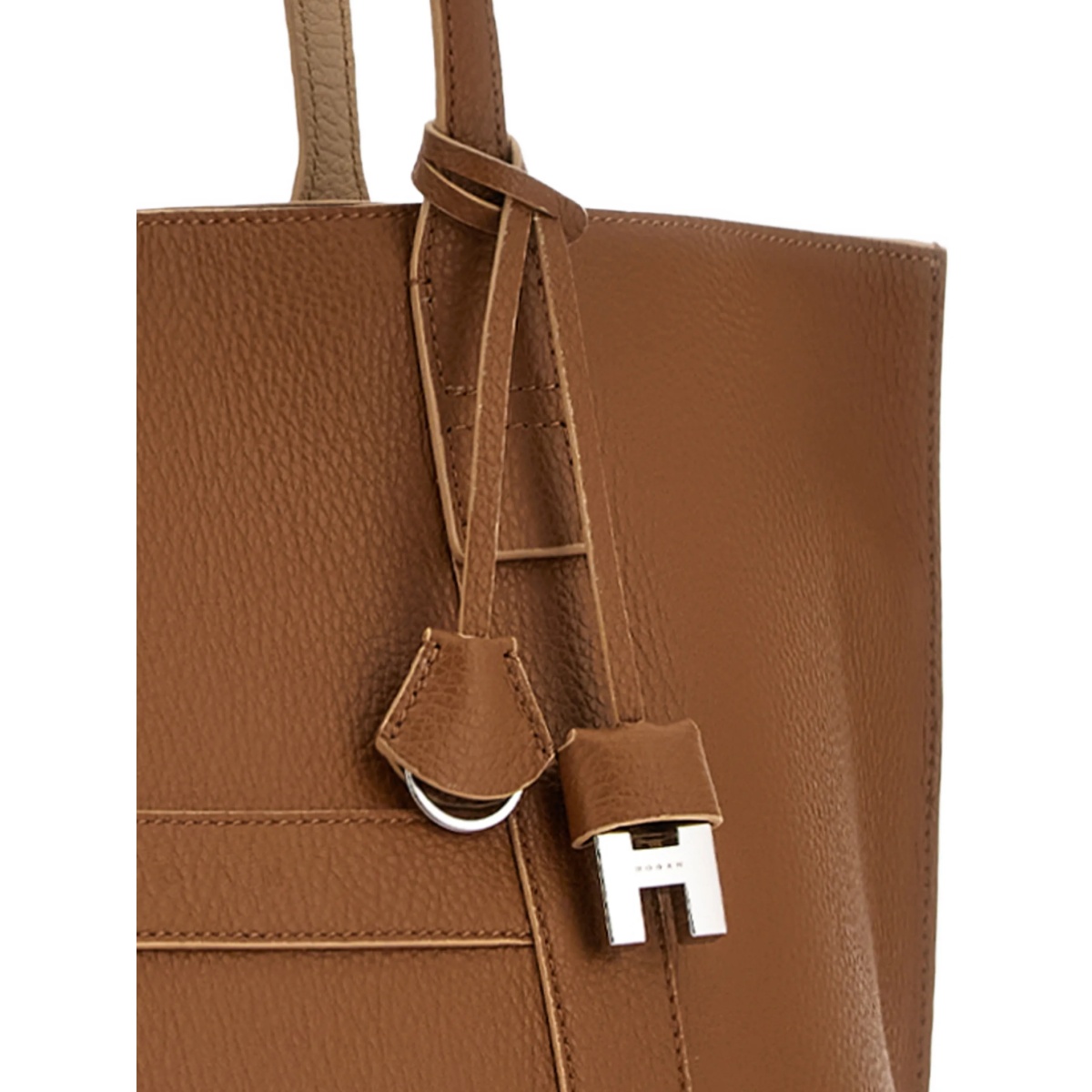 hanging accent script tote bag - Img 4
