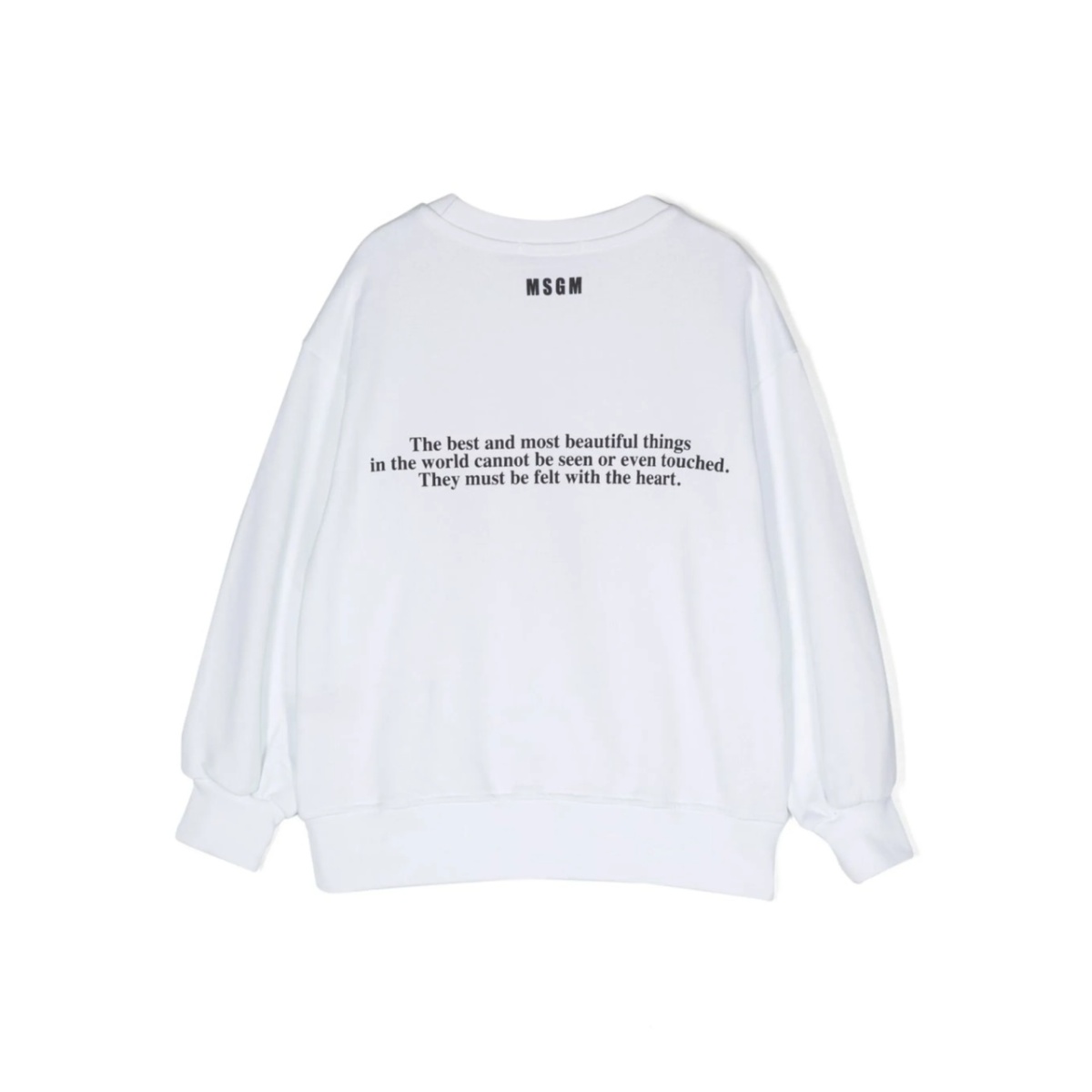 heart logo-print sweatshirt - Img 2
