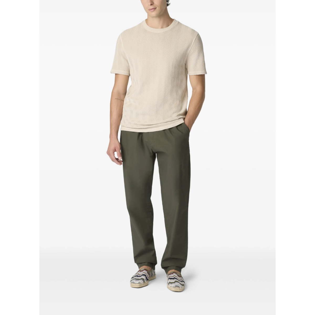 herringbone T-shirt - Img 2