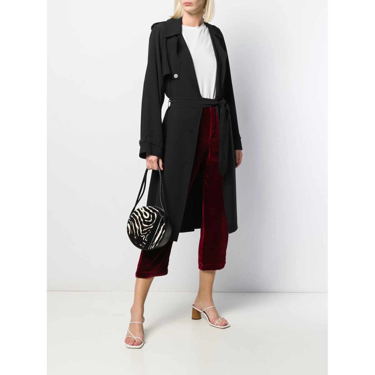 high-rise cropped trousers - Img 2