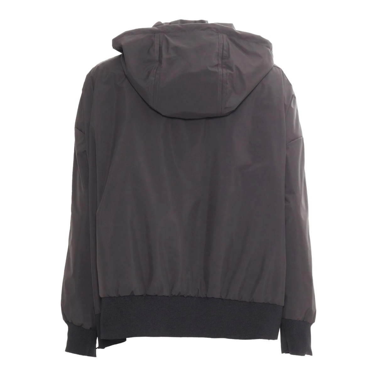 hooded zip-front jacket - Img 2