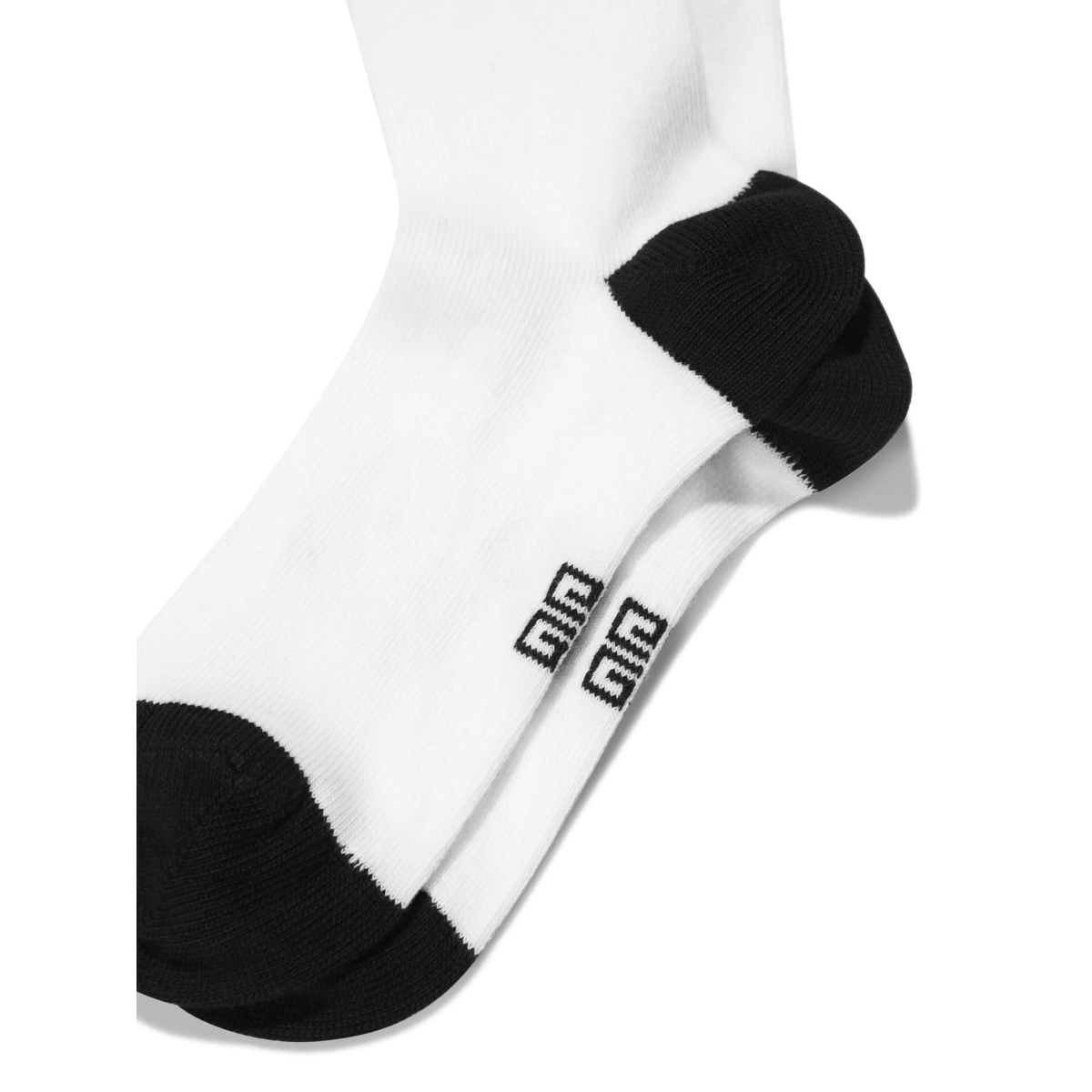 intarsia-logo ribbed socks - Img 4