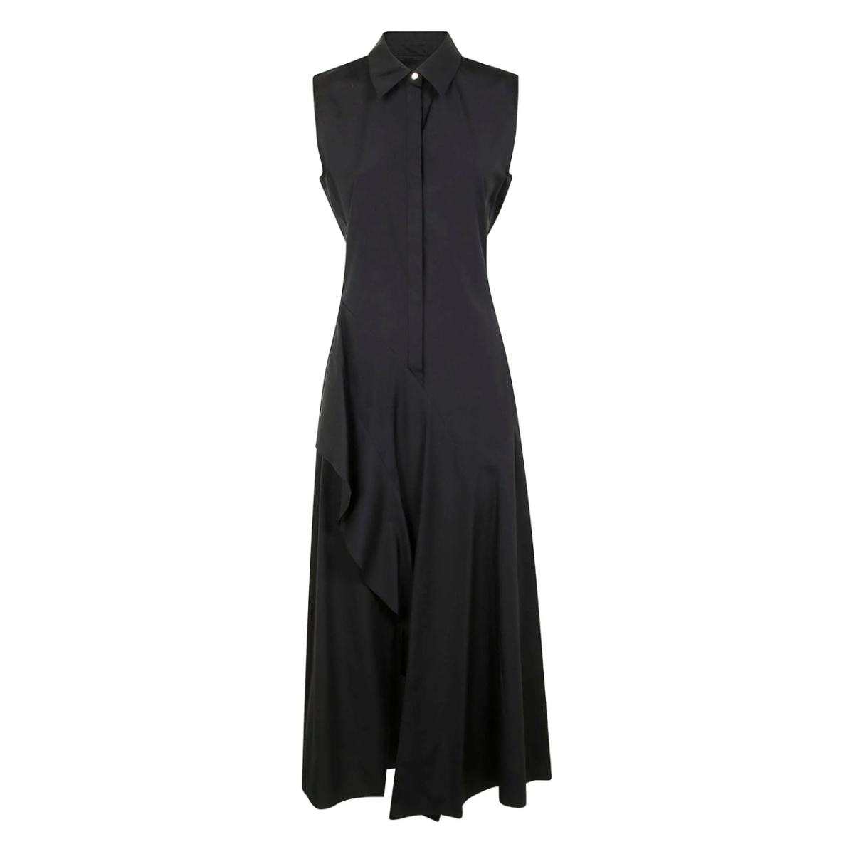 Keras asymmetric sleeveless dress