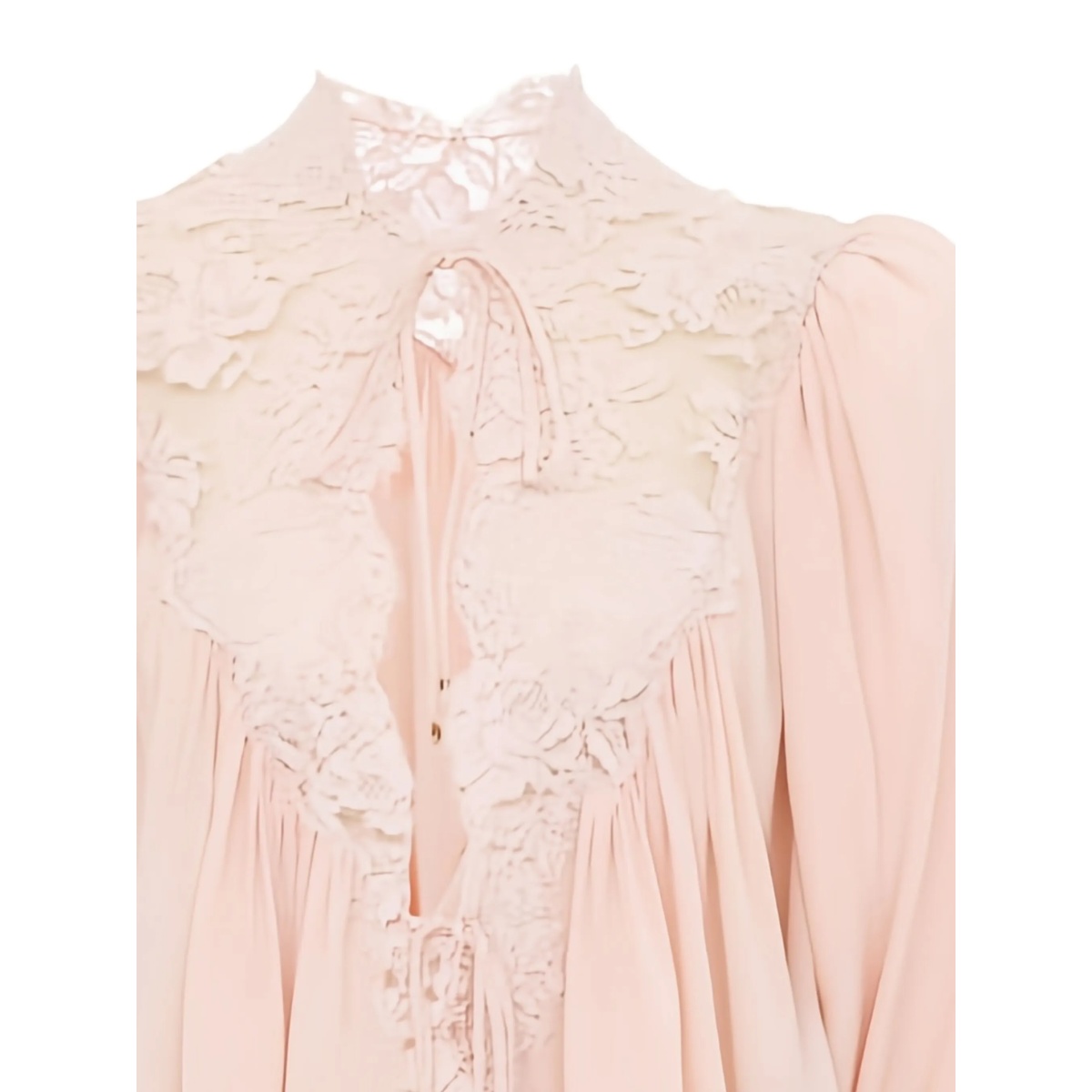 lace-detail blouse - Img 2