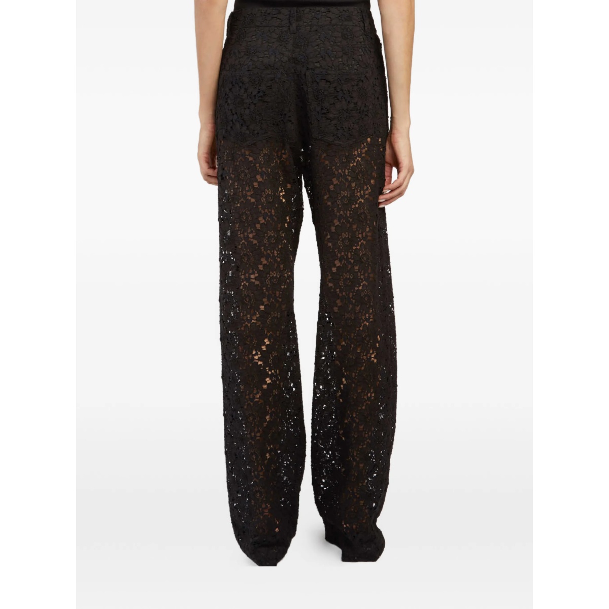 lace five-pocket trousers - Img 2