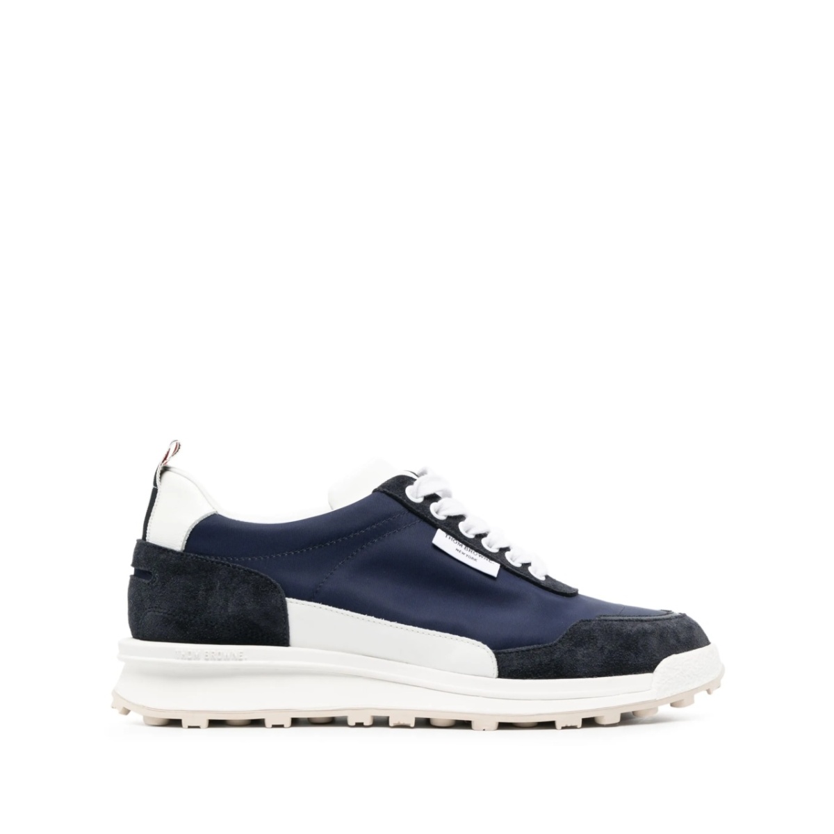 lace-up 40mm suede sneakers