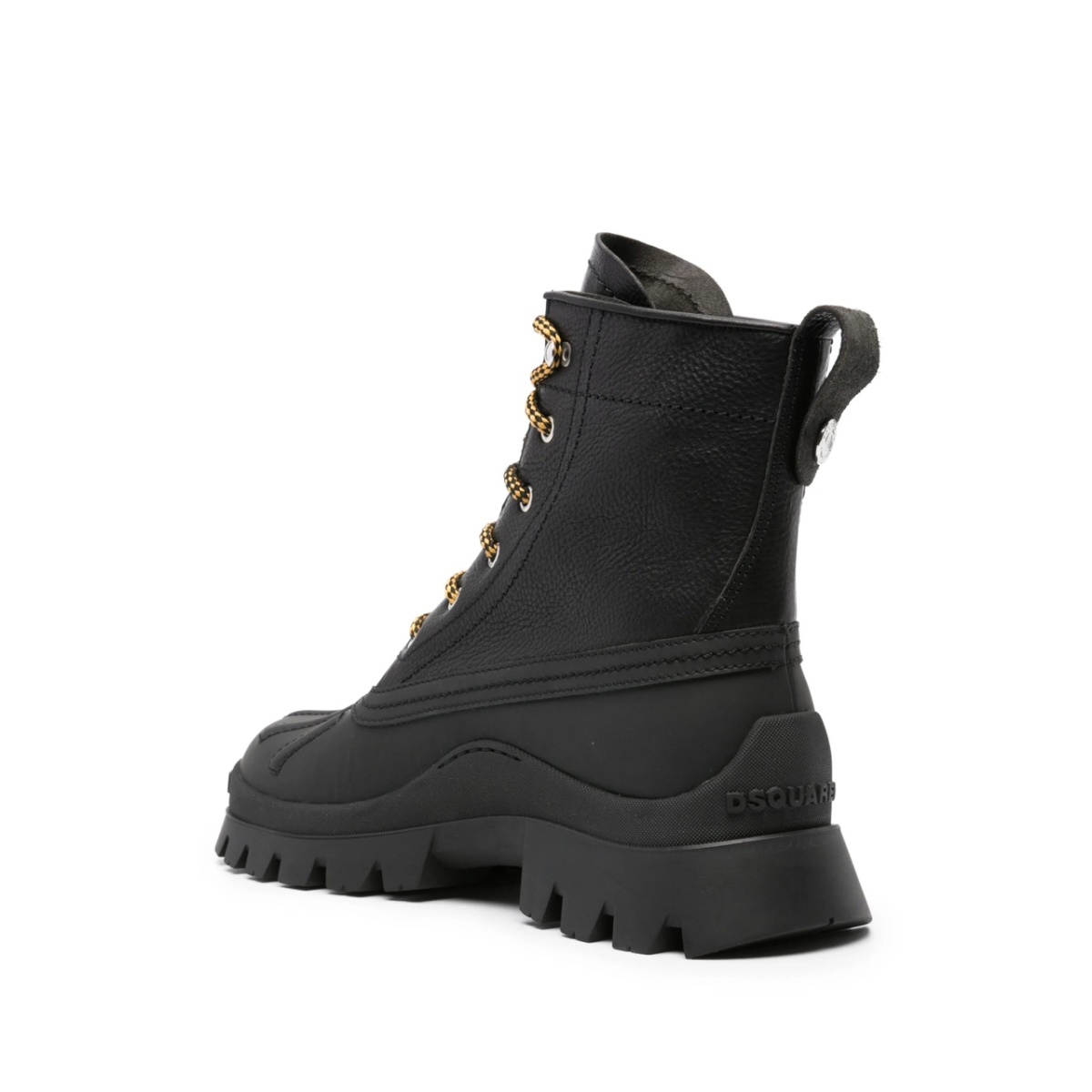 lace-up leather ankle boots - Img 3
