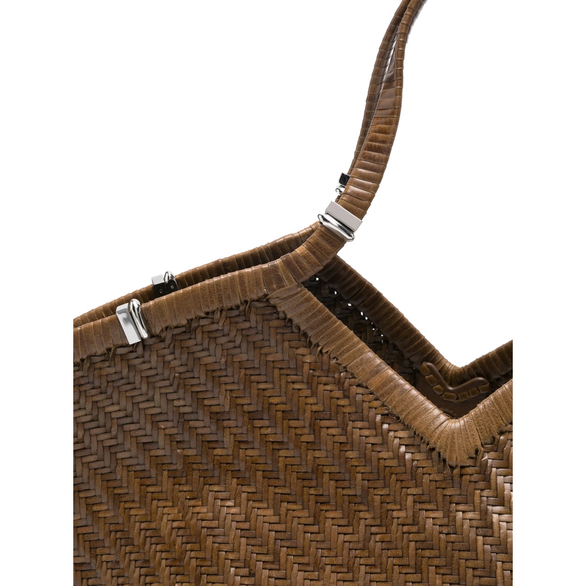 large Usha hand-woven tote bag - Img 4