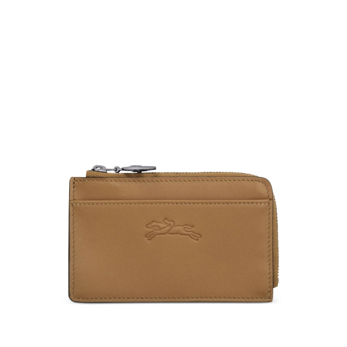 Le Pliage zippered leather cardholder