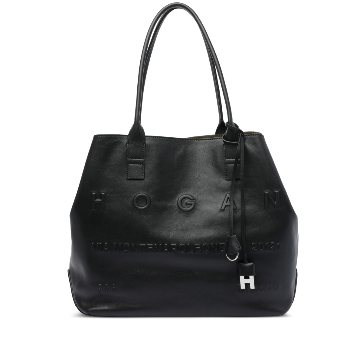 leather tote bag