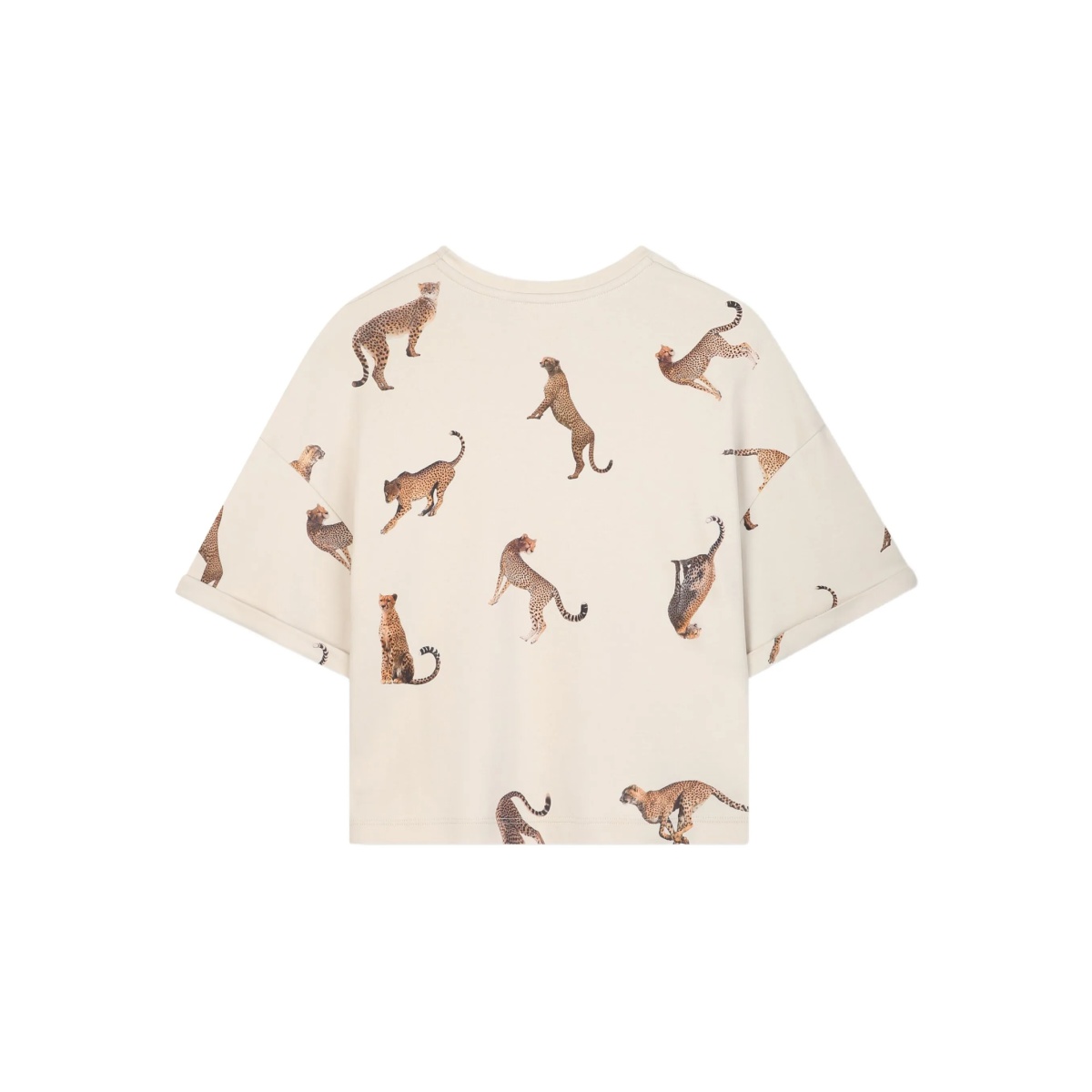 leopard-print T-shirt - Img 2