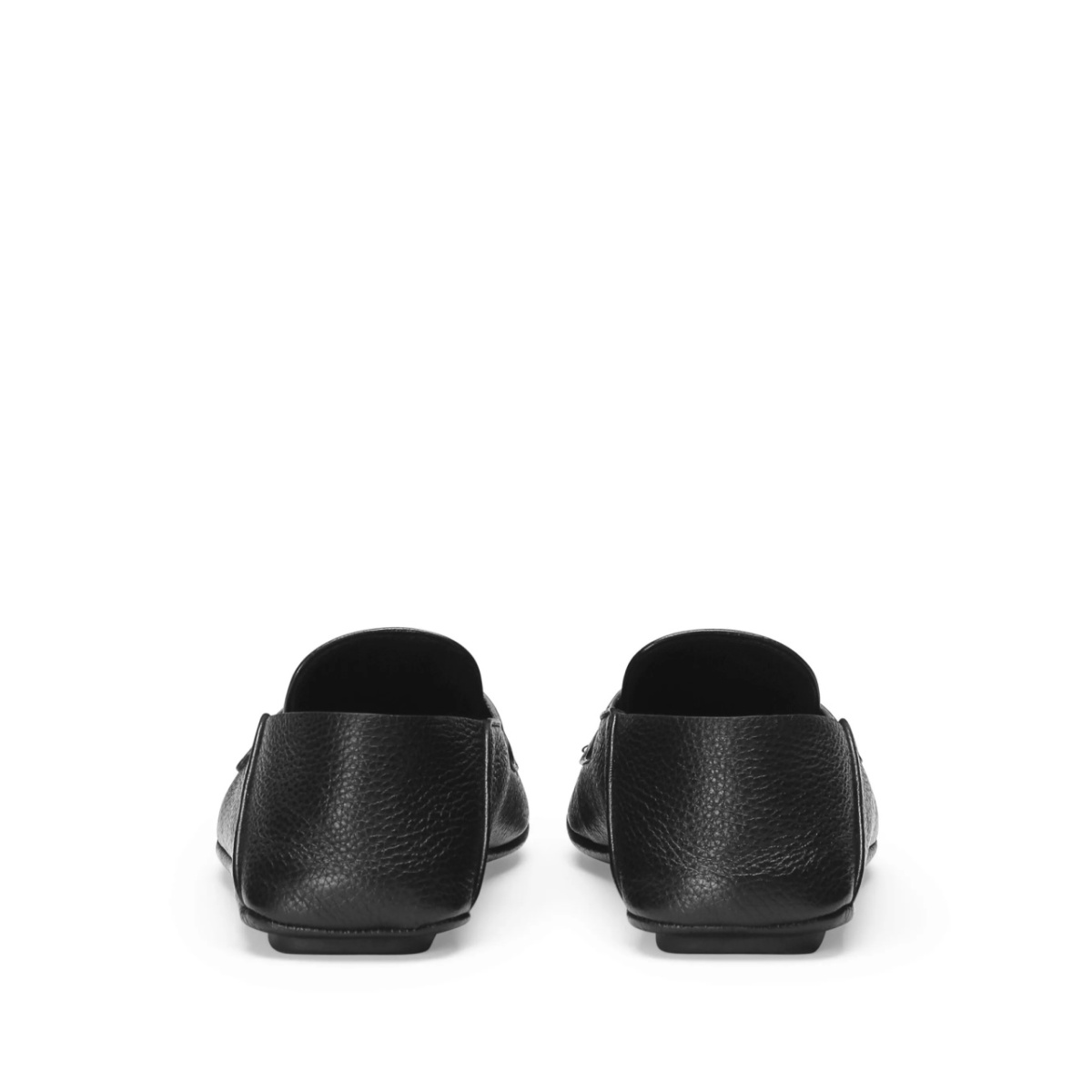 logo-appliqué leather loafers - Img 3