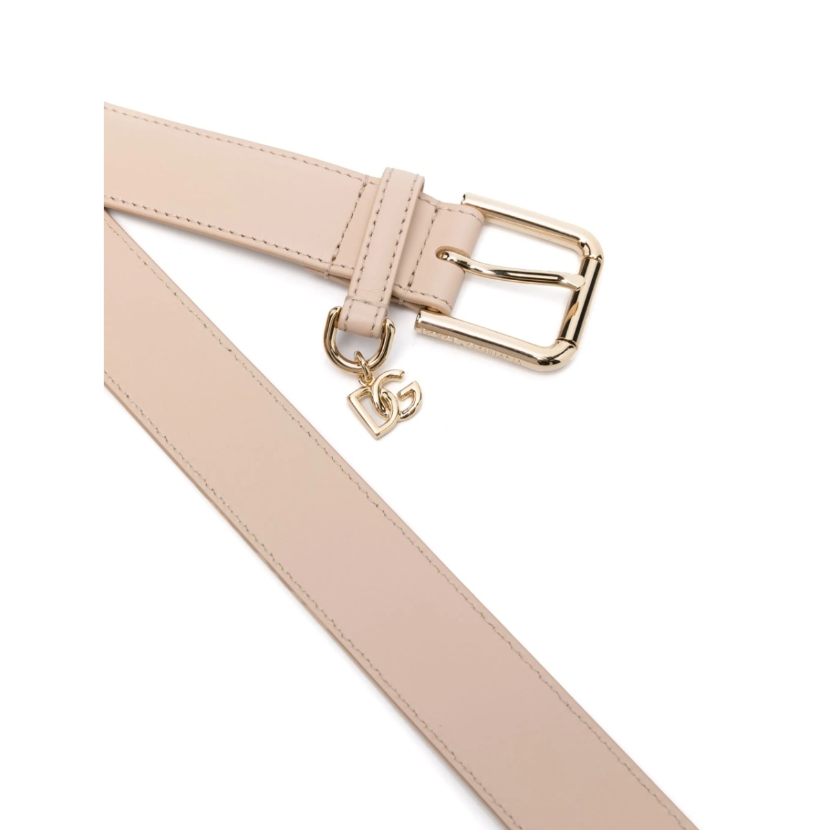 logo-charm leather belt - Img 2