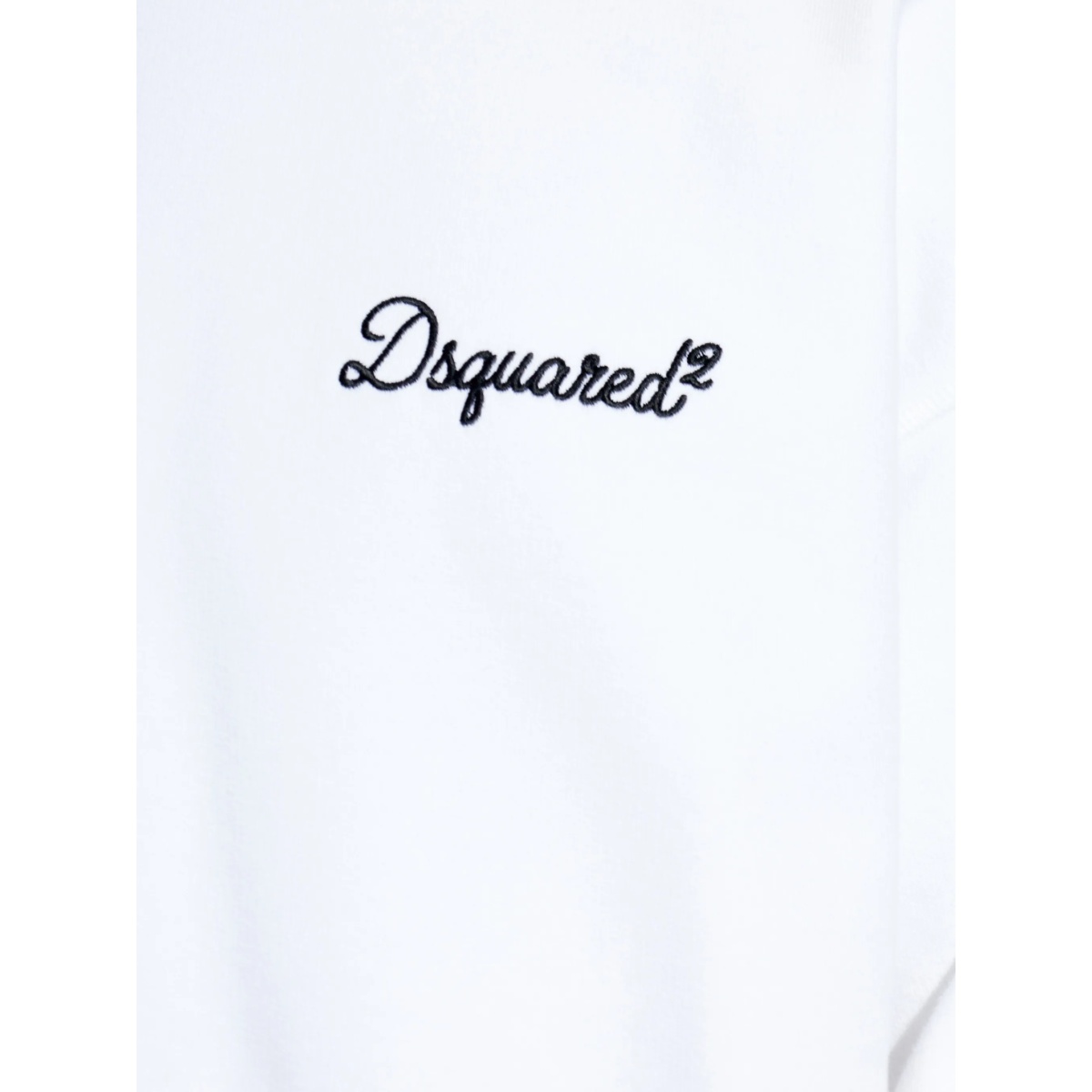 logo-detail crew-neck sweatshirt - Img 5