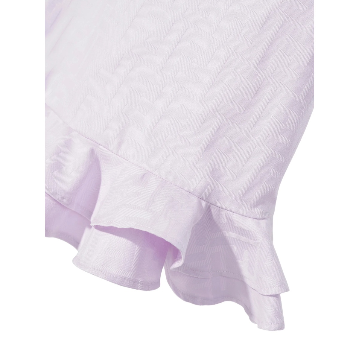 logo-detail ruffled pocket dress - Img 4